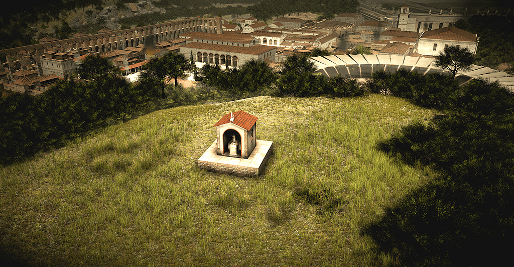 Petinesca Gallrömische Tempelanlage Pax Augusta